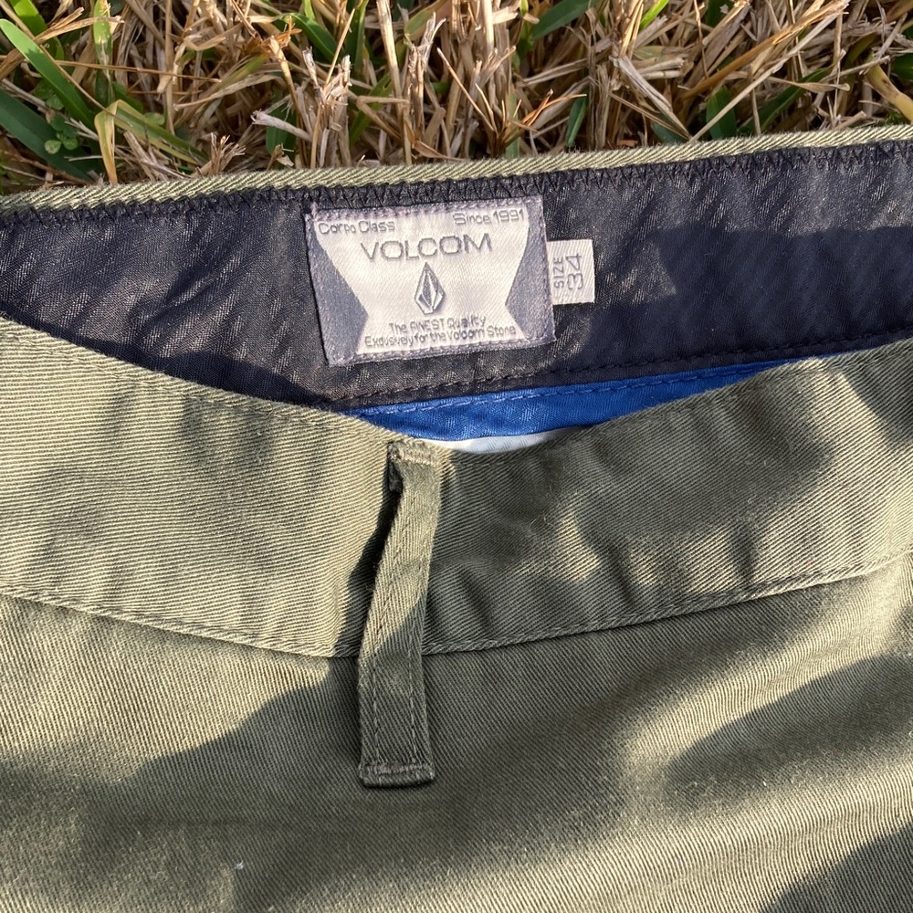Volcom Dark Olive Shorts